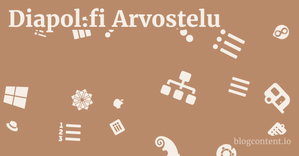 Diapol.fi Arvostelu