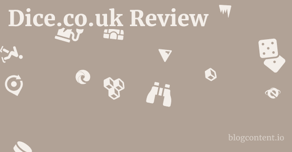 Dice.co.uk Review 1 by Partners