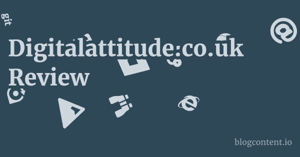 Digitalattitude.co.uk Review 1 by Partners