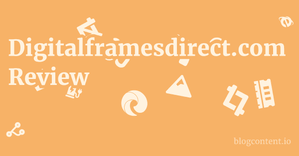 Digitalframesdirect.com Review 1 by Partners