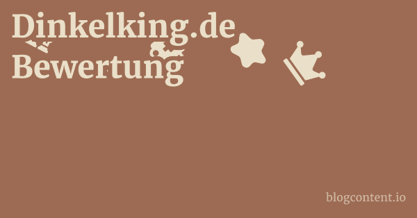 Dinkelking.de Bewertung 1 by Partners