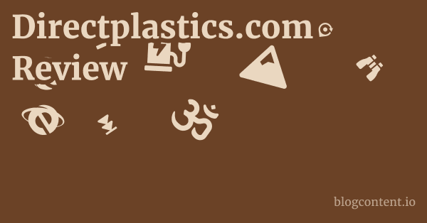 Directplastics.com Review 1 by Partners