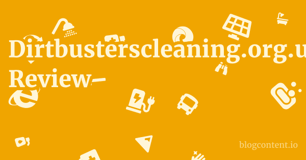 Dirtbusterscleaning.org.uk Review 1 by Partners