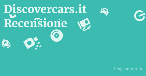 Discovercars.it Recensione 1 by Partners