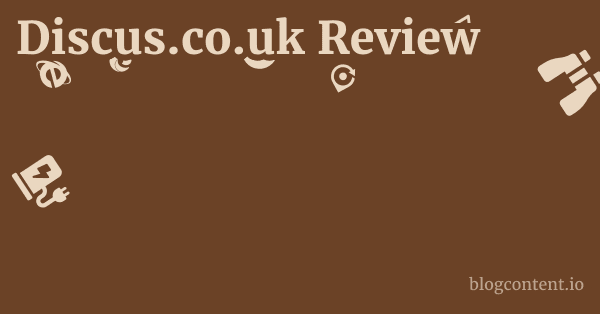 Discus.co.uk Review 1 by Partners