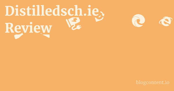 Distilledsch.ie Review 1 by Partners