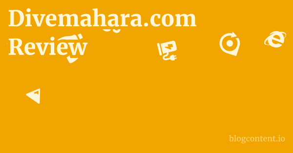 Divemahara.com Review 1 by Partners