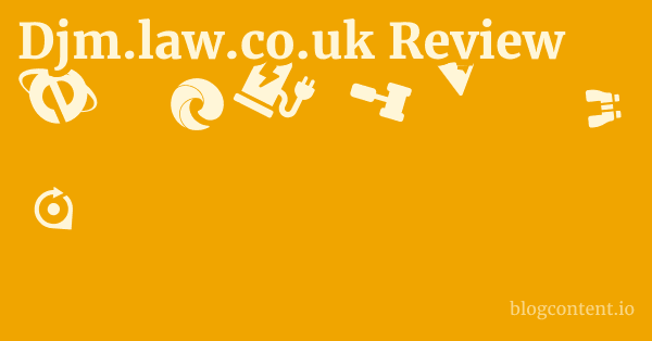 Djm.law.co.uk Review 1 by Partners