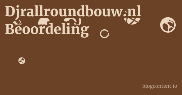 Djrallroundbouw.nl Beoordeling 1 by Partners