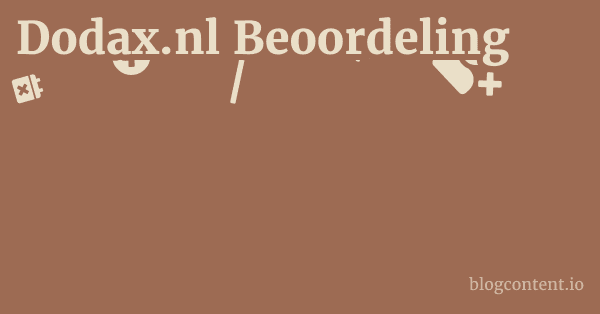 Dodax.nl Beoordeling 1 by Partners