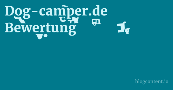Dog-camper.de Bewertung 1 by Partners