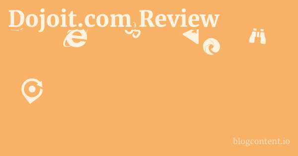 Dojoit.com Review 1 by Partners