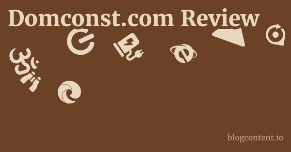 Domconst.com Review 1 by Partners