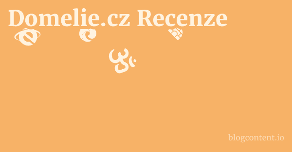 Domelie.cz Recenze 1 by Partners