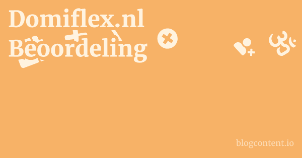 Domiflex.nl Beoordeling 1 by Partners