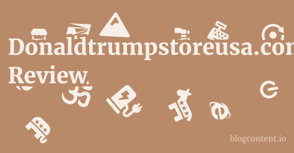 Donaldtrumpstoreusa.com Review 1 by Partners