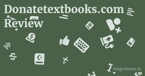Donatetextbooks.com Review 1 by Partners