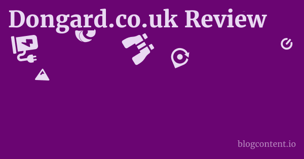 Dongard.co.uk Review 1 by Partners