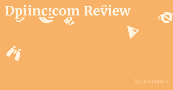 Dpiinc.com Review 1 by Partners