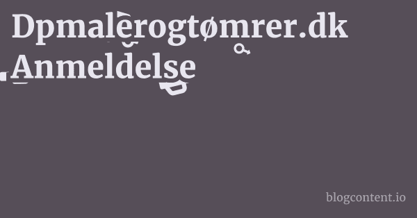 Dpmalerogtømrer.dk Anmeldelse 1 by Partners