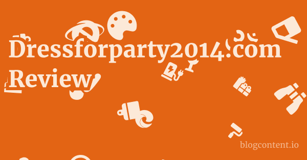 Dressforparty2014.com Review 1 by Partners