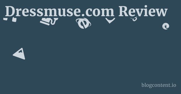 Dressmuse.com Review 1 by Partners