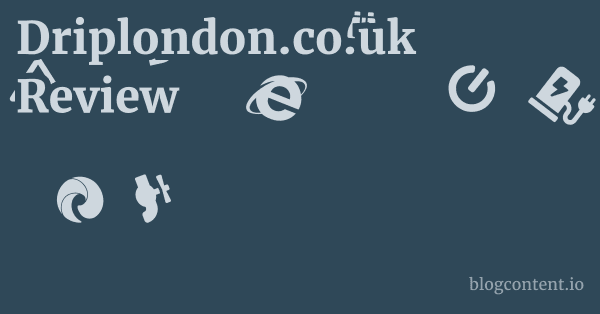 Driplondon.co.uk Review 1 by Partners