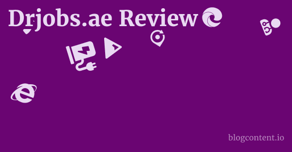 Drjobs.ae Review 1 by Partners