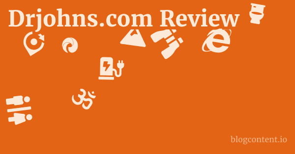 Drjohns.com Review 1 by Partners