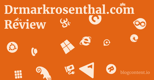 Drmarkrosenthal.com Review 1 by Partners