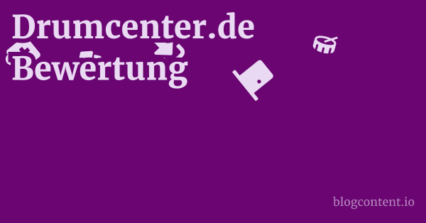 Drumcenter.de Bewertung 1 by Partners