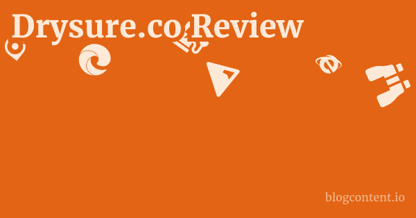 Drysure.co Review 1 by Partners