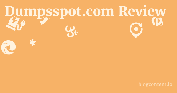 Dumpsspot.com Review 1 by Partners