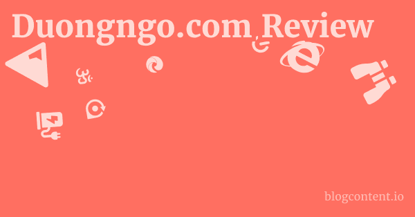 Duongngo.com Review 1 by Partners