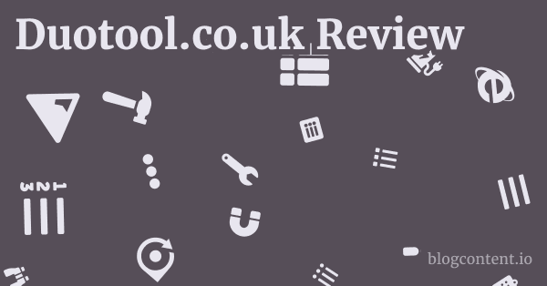Duotool.co.uk Review 1 by Partners