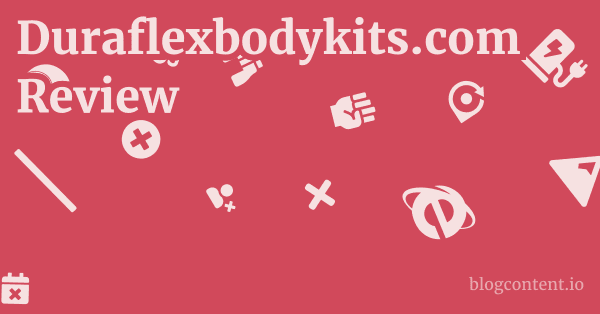 Duraflexbodykits.com Review 1 by Partners