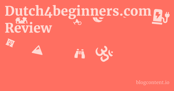 Dutch4beginners.com Review 1 by Partners