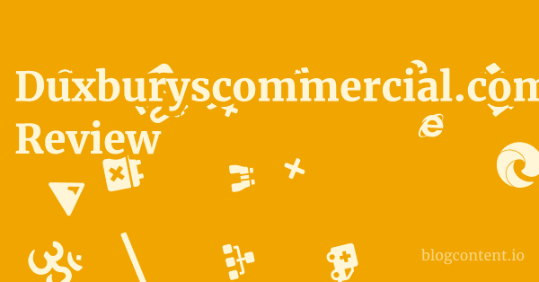 Duxburyscommercial.com Review 1 by Partners