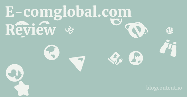 E-comglobal.com Review 1 by Partners