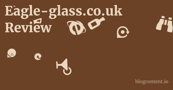 Eagle-glass.co.uk Review 1 by Partners