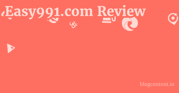 Easy991.com Review 1 by Partners