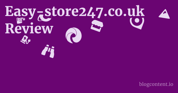 Easy-store247.co.uk Review 1 by Partners
