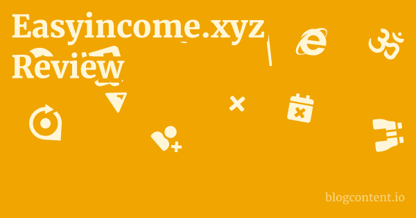 Easyincome.xyz Review 1 by Partners