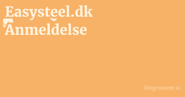 Easysteel.dk Anmeldelse 1 by Partners