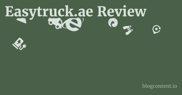 Easytruck.ae Review 1 by Partners