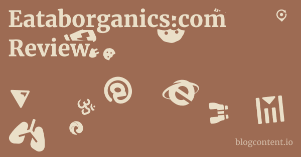 Eataborganics.com Review 1 by Partners