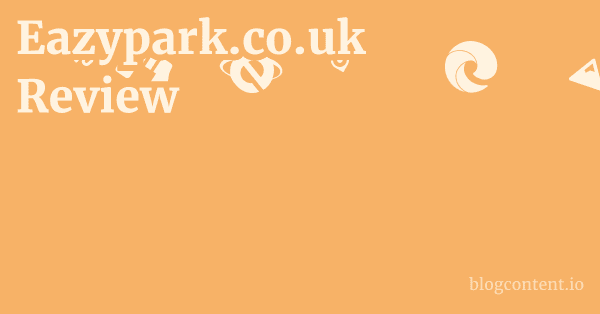 Eazypark.co.uk Review 1 by Partners