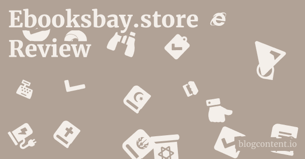 Ebooksbay.store Review 1 by Partners