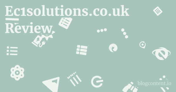 Ec1solutions.co.uk Review 1 by Partners