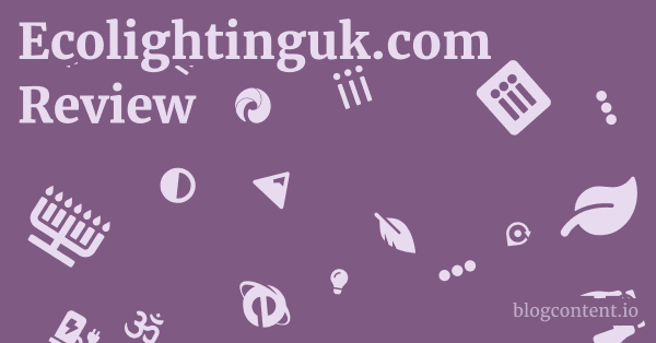 Ecolightinguk.com Review 1 by Partners